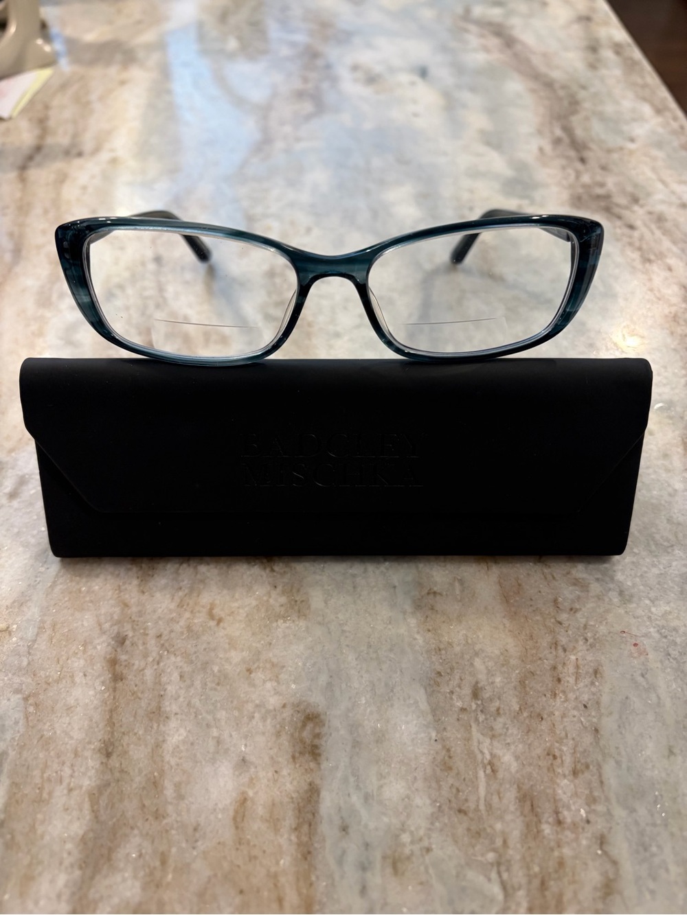 Badgley Mischka “Marie” Eyeglass Frame with branded case